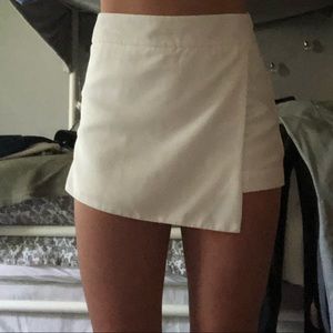 White skort
